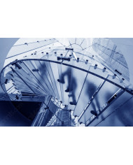 Escalera desde abajo