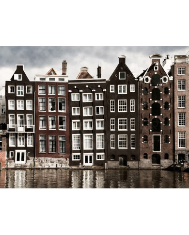 Casas del canal, Amsterdam, Holanda Casas del canal, Amsterdam, Holanda