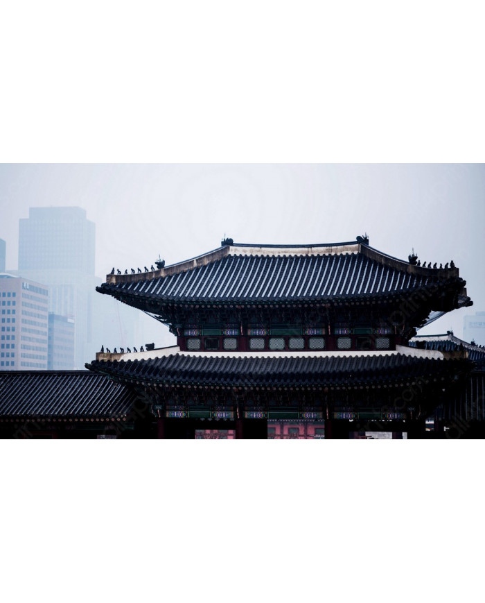 Templo en Seúl, Korea del Sur