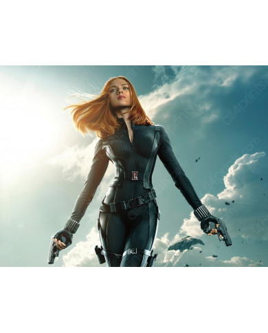 Scarlett Johansson en Capitan America Scarlett Johansson en Capitan America