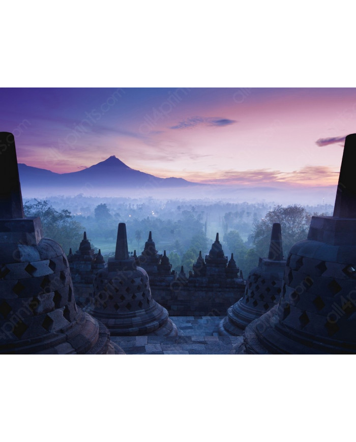Templo de Borobudur,  Yogyakarta, Java, Indonesia