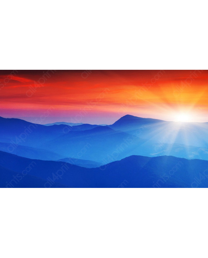 Montañas majestuosas, Cárpatos, Ucrania