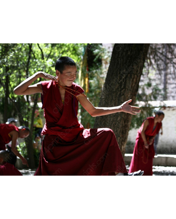 Monjes del monasterio de  Sera, Lhasa, Tibet