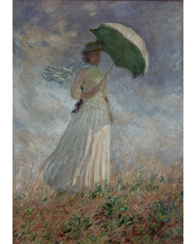 Monet, La dama de la sombrilla Monet, La dama de la sombrilla