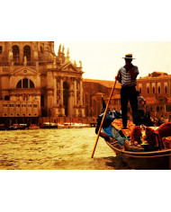 Paseo en góndola, Venecia, Italia
