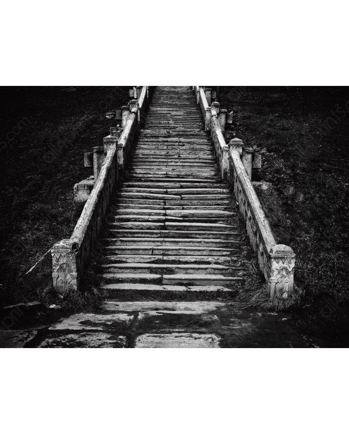 La antigua escalinata