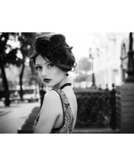 Retrato chic en París, Francia