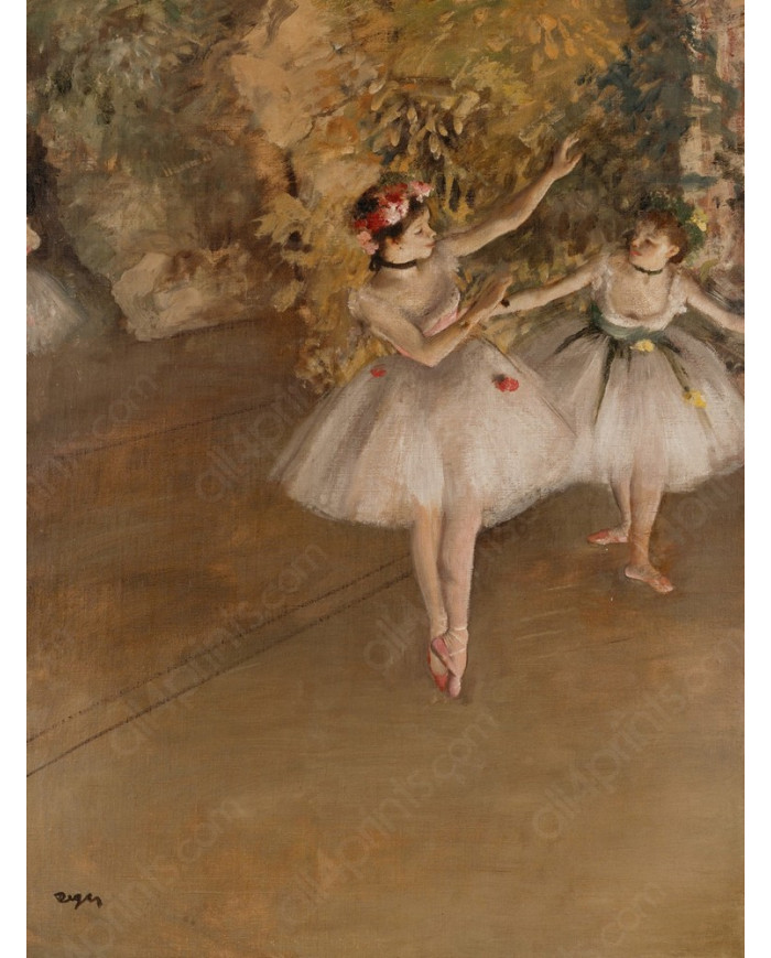 Degas, Deux danceurs