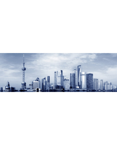 Vista panorámica de Shangai, China Vista panorámica de Shangai, China