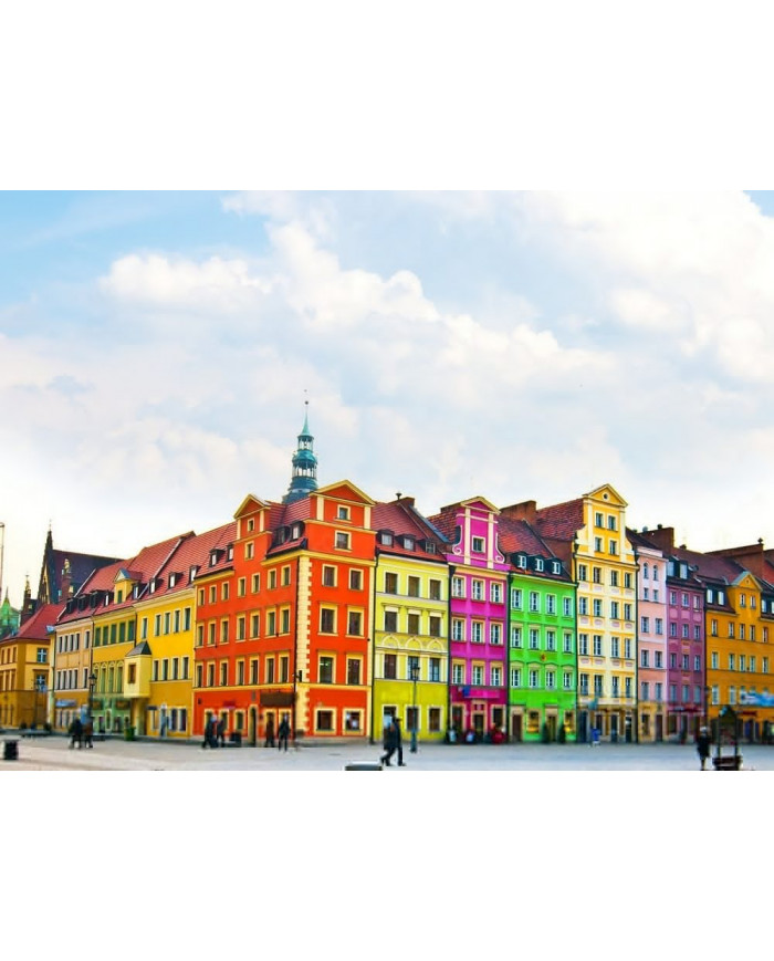 Centro de la cuidad de Breslavia, Polonia