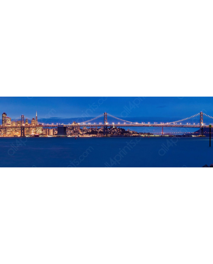 Vista panorámica de San Francisco, USA