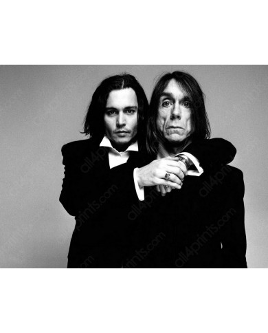 Johnny Depp e Iggy Pop Johnny Depp e Iggy Pop