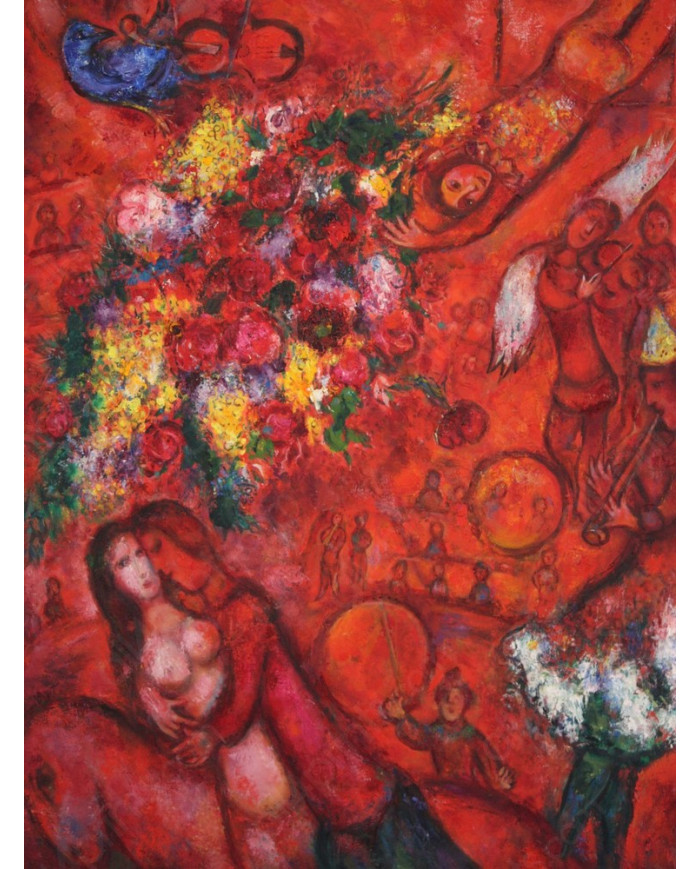 Chagall, Striding out