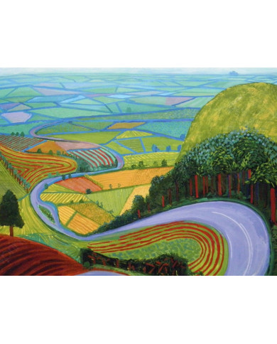David Hockney, Garrowby hill David Hockney, Garrowby hill