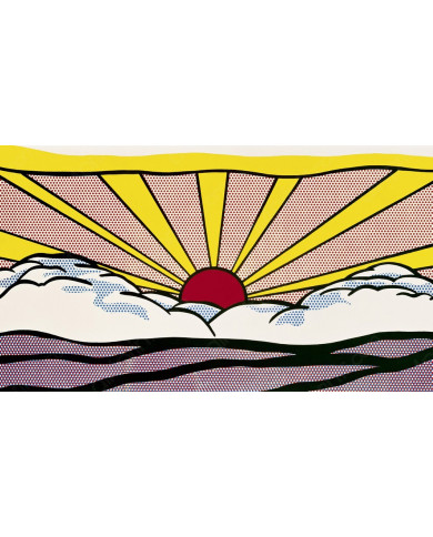 Roy Lichtenstein, Sunrise 1965 Roy Lichtenstein, Sunrise 1965