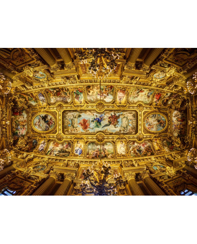 Grand Foyer Palais Garnier, Opera Paris, Francia Grand Foyer Palais Garnier, Opera Paris, Francia