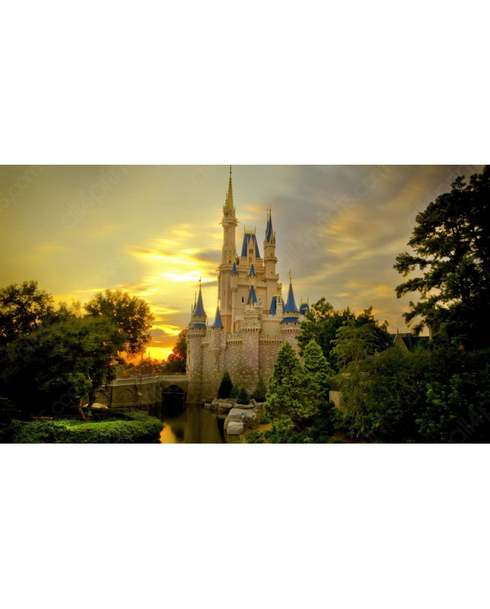 Castillo de Cenicienta, Disney, París, Francia