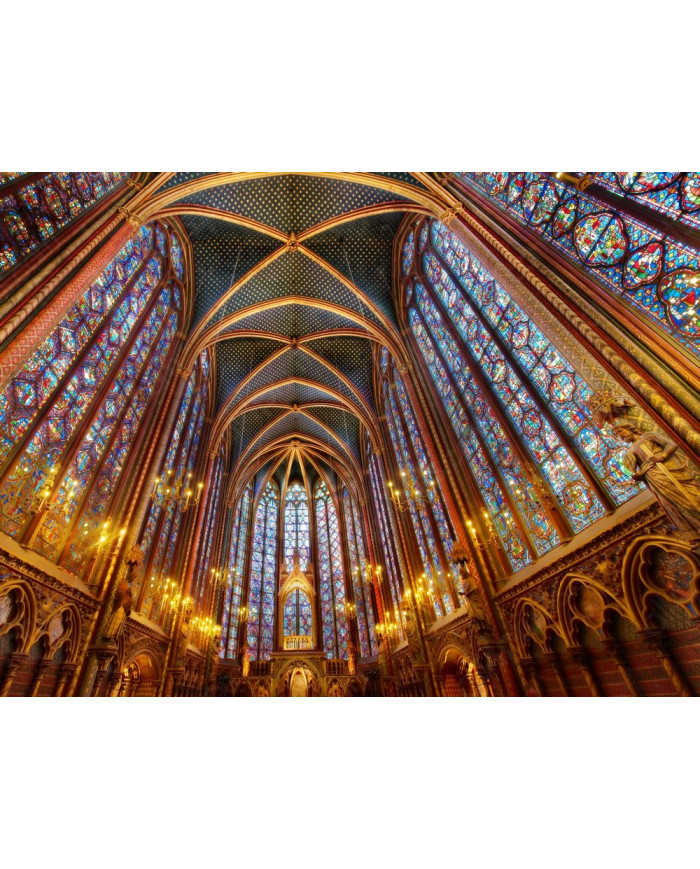 La Santa Capilla, Île de la Cité, París, Francia