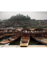 Barcas de pescadores, China