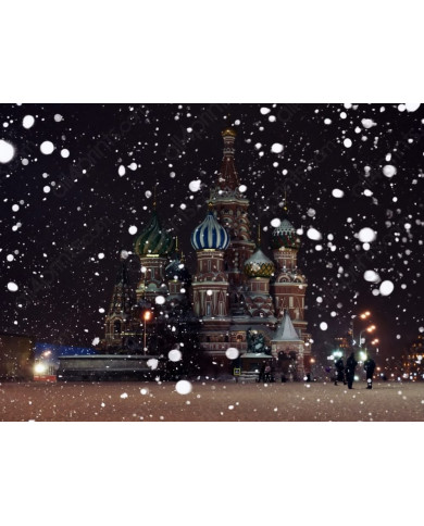 Moscú bajo la nieve, Rusia Moscú bajo la nieve, Rusia