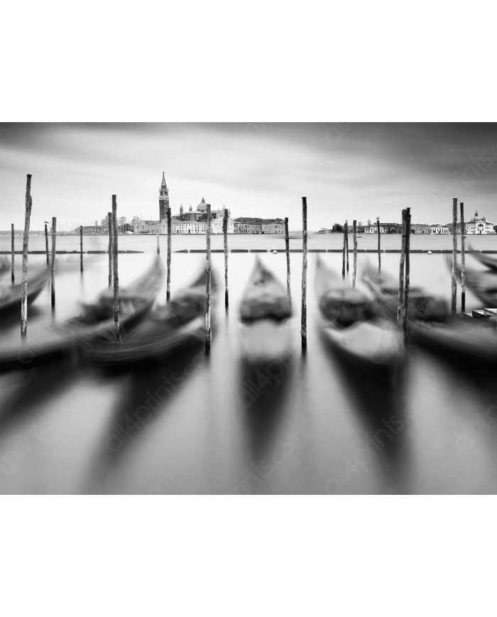 Gondolas de Venecia, Italia