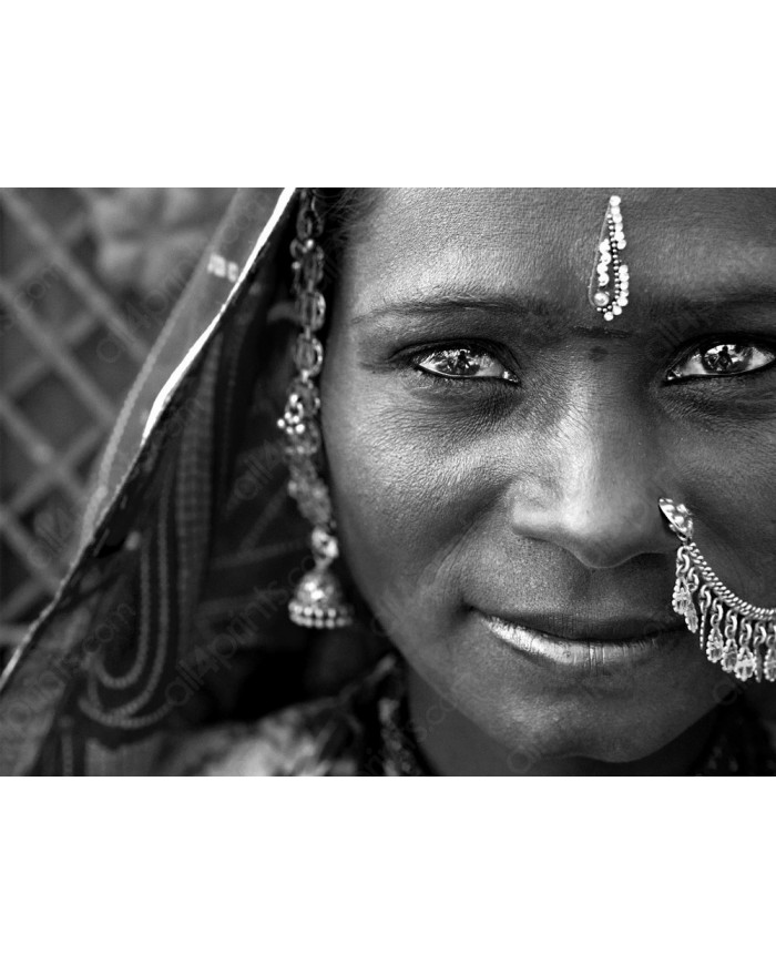 Mujer Rajasthani, India