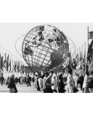 El Unisphere, símbolo de la exposición Universal de Nueva York 1964-65, Parque Flushing Meadow, Nueva York