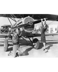 Preparando el aeroplano