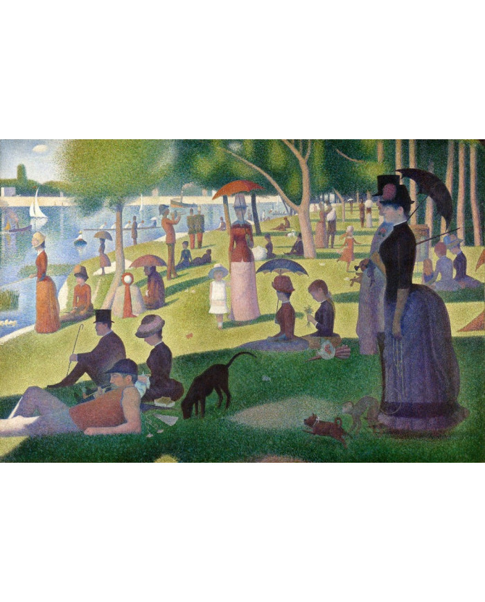 George Seurat, Dimange à La Grande Jatte