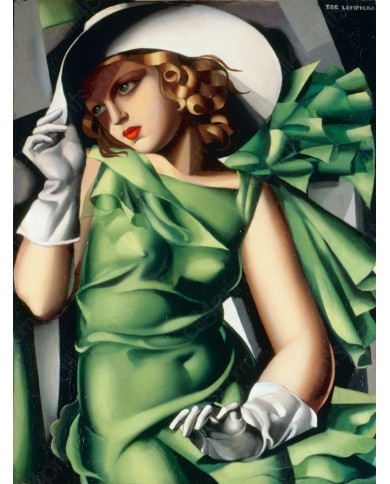 T.Lempika, Femme en vert T.Lempika, Femme en vert