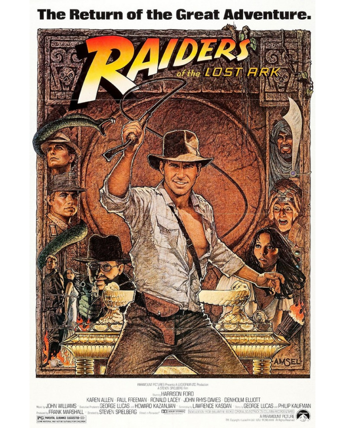 Indiana Jones Les Aventuriers De L Arche Perdue Indiana Jones: Les Aventuriers de l'Arche perdue - All4prints