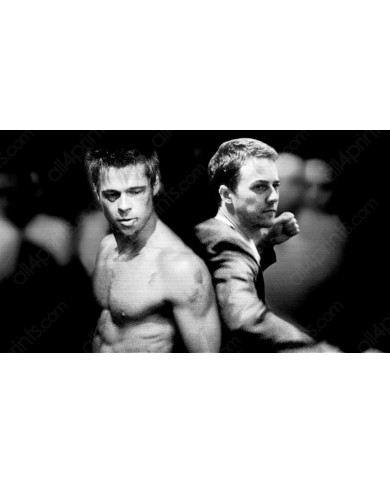 Brad Pitt y Edward Norton  en el "Club de la lucha" Brad Pitt y Edward Norton  en el "Club de la lucha"