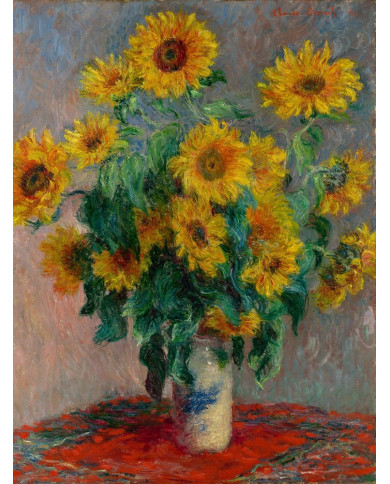 Claude Monet, Sunflowers Claude Monet, Sunflowers