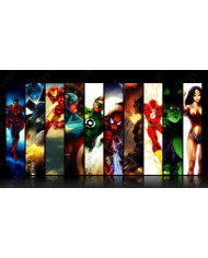 Comic de los héroes de Marvel