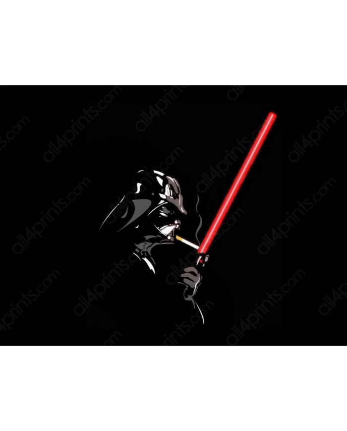 Darth Vader fumando