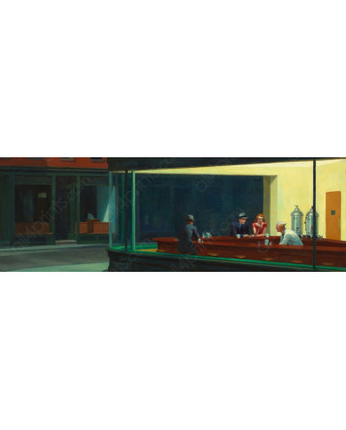 Edward Hopper, Detalle Nighthawks Edward Hopper, Detalle Nighthawks
