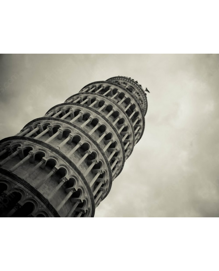 Leaning tower of Pisa in Italy
