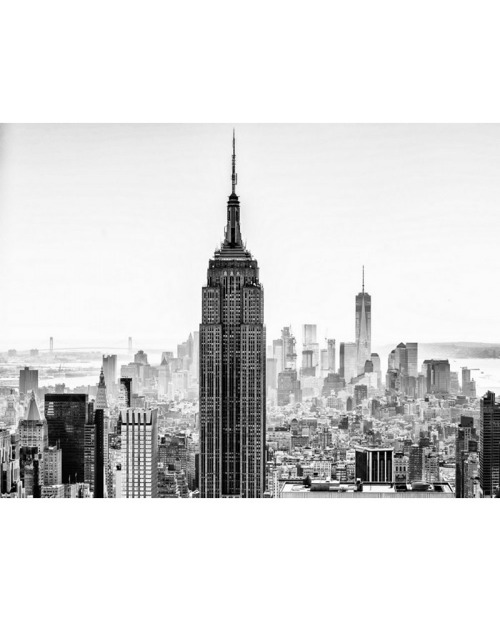 Manhattan vista desde el Rockfeller Center, Nueva York