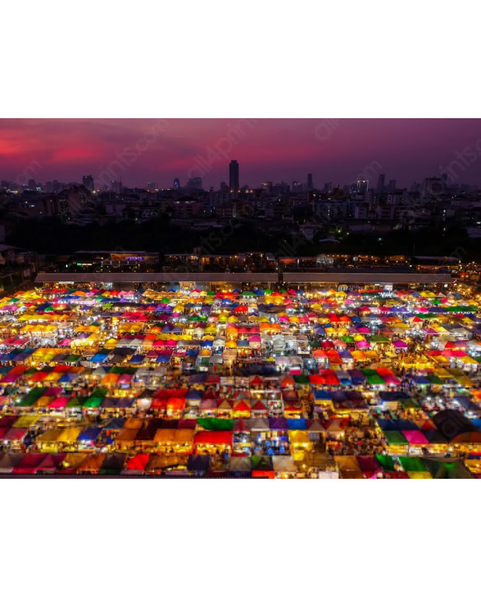 Mercado nocturno de Ratchada, Bangkok