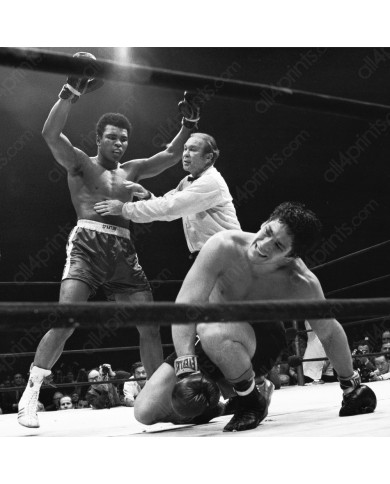 Muhammad Ali vs Oscar Bonavena, Madison Square Garden, 1970 Muhammad Ali vs Oscar Bonavena, Madison Square Garden, 1970