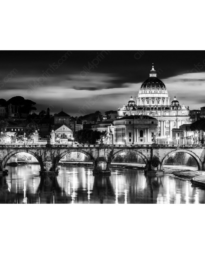 Puente de Sant Angelo  junto al Vaticano, Roma