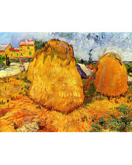 Vincent Van Gogh, Haystacks in Provence