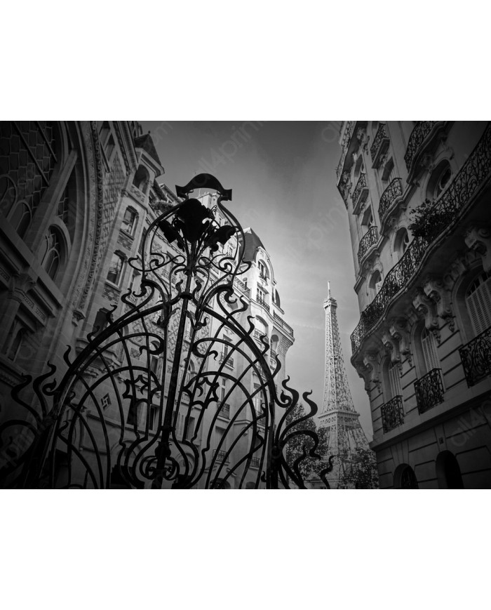 Vista de la Torre Eiffel, París