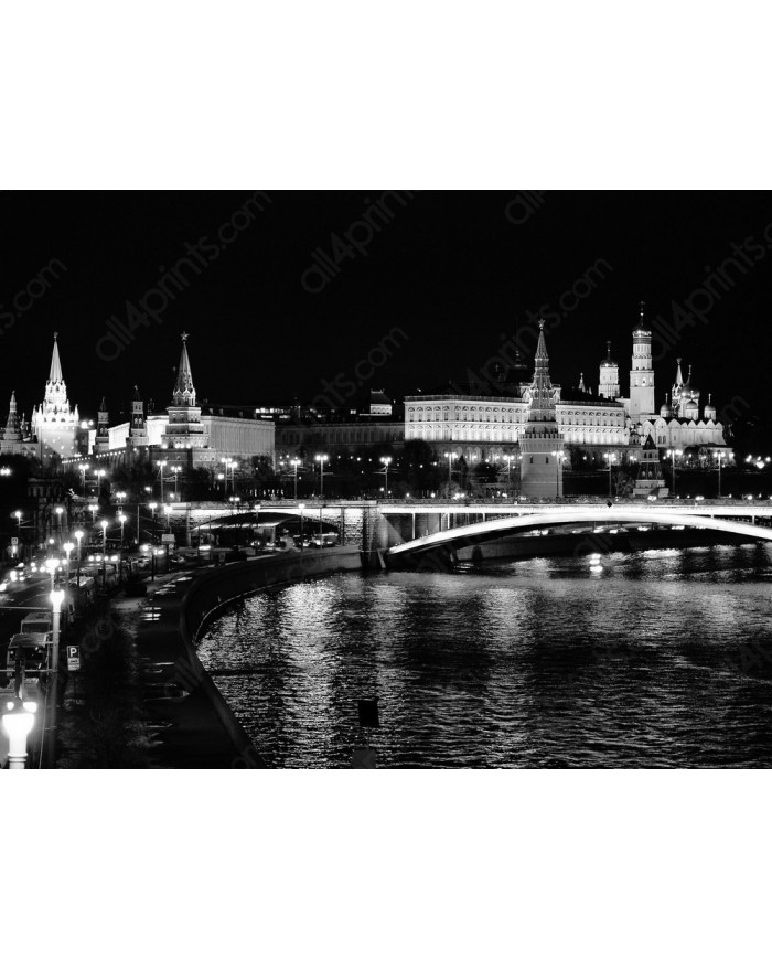 Vista del Kremlin, Patrimonio de la humanidad UNESCO, Moscú