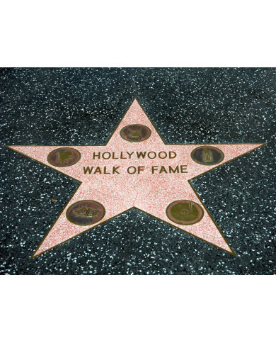 Walk of fame, Hollywood Walk of fame, Hollywood