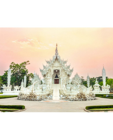Wat Rong Khun - Templo Blanco, Chiangrai, Thailand Wat Rong Khun - Templo Blanco, Chiangrai, Thailand