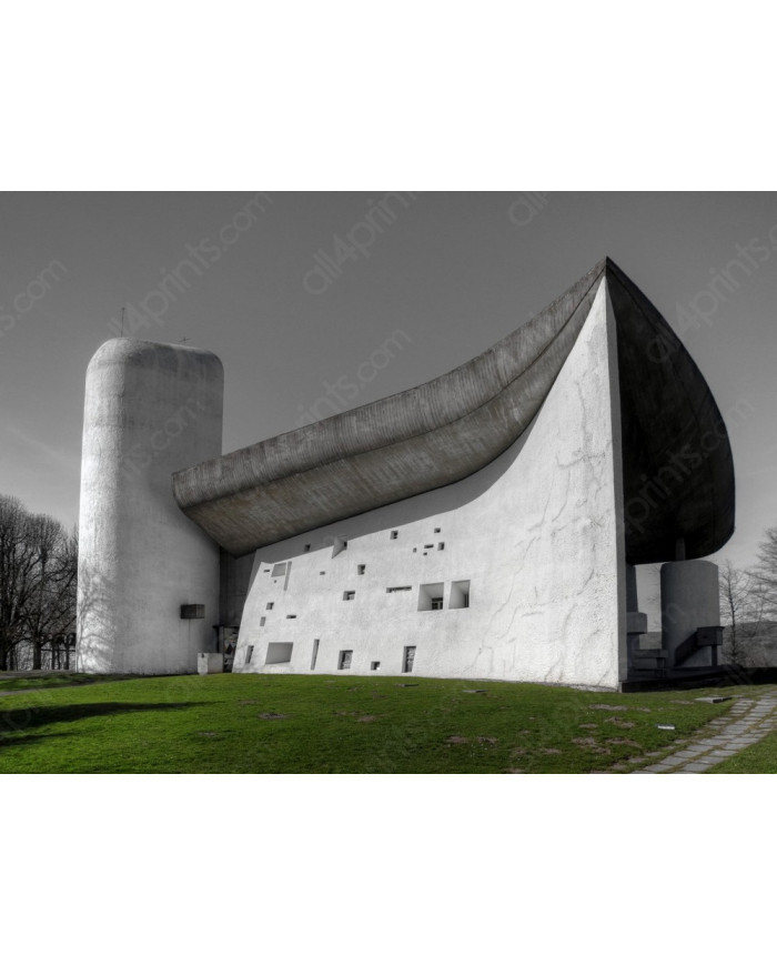 The Chapel Notre Dame du Haut,Ronchamp,Francia,1955