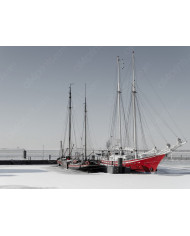 Barcos atrapados sobre el hielo,Finlandia