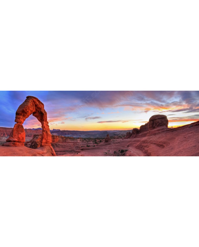 Delicate Arch in Arches National Park in Moab, Utah, USA