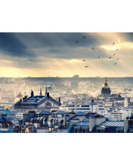 Vista de París desde Montmartre, París, Francia